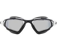 Cressi Vortex Goggles Black/White Mirrored Lens - Innovadoras Gafas de Natación con Avanzadas Prestaciones, Comodidad y Versatilidad, Negro/Blanco_Lentes Espejo, Talla Única, Unisex