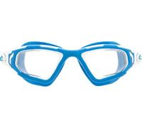 Cressi Vortex Goggles Blue Clear Lens-Innovadoras Gafas de Natación con Avanzadas Prestaciones, Comodidad y Versatilidad, Azul_Lentes Claros, Talla Única, Unisex