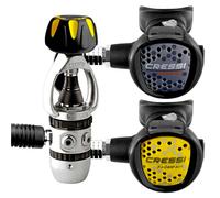 Cressi Xs Compact Ac2 Int Diving Regulator Set Negro,Plateado