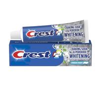 Crest Pasta de dientes de menta fresca (bicarbonato de sodio y blanqueamiento de peróxido con protección contra el sarro) 230G (8,2 Oz)