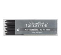 Cretacolor Nero Black Lead Soft 6/Pack by HYATTS