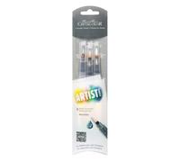 CRETACOLOR Pincel de agua ARTIST STUDIO Aqua2Go, depósito recargable de 4 ml, 3 grosores de pincel diferentes para una coloración perfecta, apto para lettering