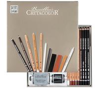 CRETACOLOR Set, Marrón, 25-teilig