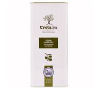 Cretaléa - Aceite de oliva extra nativo, de creta y Grecia - Bidón de 5 litros - Prensado en frío de olivas de Coroneiki - Nueva cosecha - Contenido de ácido ~ 0,4 %
