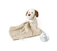 CREVENT Mantas de seguridad de felpa suave con cara de animal para niños y niñas, gran regalo para cumpleaños, baby shower, perro abrazando