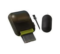 Crevice Brush, Non-Slip Scratch-Free Scrubber Cleaner, Bristled Crevice Cleaning Brush for Camera, Mobile Phone Charging Port, and Kitchen, Precision Detail Tool for Tight Spaces