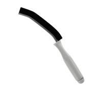 Crevice Cleaning Brush - PP 430 Steel 28x2.5cm | Grout Brush Long Handled Ergonomic Angled Hard Bristle Tool | Deep Scrubber For Kitchen Shower Window Tile Floor Oven