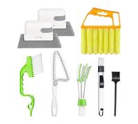 Crevice Cleaning Brush, Window Rail Cleaning Brushes, Detail Cleaning Brush Narrow Space Brush Corner Cleaning Tool Slim Cleaning Brush Crevice Scrubber Small Cleaning Brush Window Track Brush