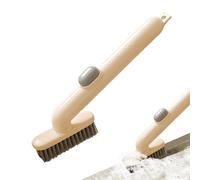 Crevice Cleaning Tool, Rotating Scrubber Brush, Detergent Dispenser Cleaner with Compact Design, Tile Cleaning for Floor and Wall, Window Scrubber with Soft Bristles, Bathroom Kitchen for Home Use