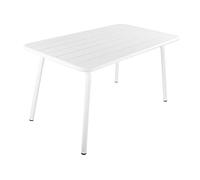 CREVICOSTA QUALITY MARK MARCAS DE CALIDAD Mesa/Conjunto Luxe Oporto Aluminio (Blanco, Mesa 80x140 cm)