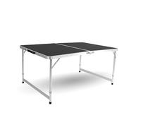 CREVICOSTA QUALITY MARK MARCAS DE CALIDAD - Mesa de Camping Plegable Rectangular 120x80 cm con Asa de Transporte