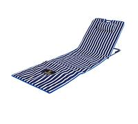 CREVICOSTA QUALITY MARK MARCAS DE CALIDAD - POTASIO 1309-1 - Tumbona portátil para Playa, Jardín y Camping. Plegable y Fácil de Transportar. Alfombra de Playa con Respaldo ergonómico (Marinera)