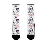 Crew Calcetines Demasiado Genial Para El Dominio Británico Acolchados Calcetines Deportivos Unisex Half-Crew Socks Para Casa Hombre Yoga