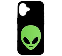 Creyentes de ovnis y fanáticos del Espacio en el Bolsillo con Estampado de Cabezas de alienígenas Carcasa para iPhone 16