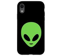 Creyentes de ovnis y fanáticos del Espacio en el Bolsillo con Estampado de Cabezas de alienígenas Carcasa para iPhone XR