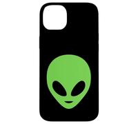 Creyentes de ovnis y fanáticos del Espacio en el Bolsillo con Estampado de Cabezas de alienígenas Carcasa para iPhone 14 Plus