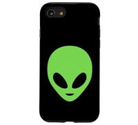 Creyentes de ovnis y fanáticos del Espacio en el Bolsillo con Estampado de Cabezas de alienígenas Carcasa para iPhone SE (2020) / 7/8
