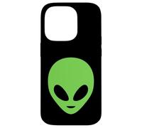Creyentes de ovnis y fanáticos del Espacio en el Bolsillo con Estampado de Cabezas de alienígenas Carcasa para iPhone 14 Pro