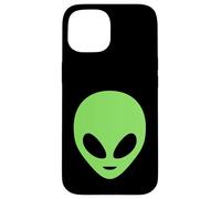 Creyentes de ovnis y fanáticos del Espacio en el Bolsillo con Estampado de Cabezas de alienígenas Carcasa para iPhone 15