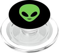 Creyentes de ovnis y fanáticos del Espacio en el Bolsillo con Estampado de Cabezas de alienígenas PopSockets PopGrip para MagSafe