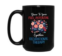 Crezca Hasta Alcanzar Su Máximo Potencial Tazas De Regalo Novedad Tazas Té Graciosa Tazón Regalos Novedosos Para Oficina Trabajo Navidad 330ml