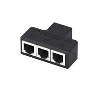 CRFFZ Adaptador divisor de línea telefónica de 3 vías/4 vías para una comunicación eficiente, buen efecto