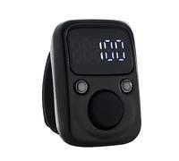CRFFZ Contador digital electrónico LED de mano contador de oración recargable, marcadores de puntos de dígitos, marcador budista, musulmanes, contadores de asistencia a conferencias, digital