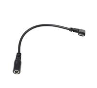 CRFFZ Convertidor tipo C de 12 V a 5,5 mm x 2,1 mm, cable conector de alimentación para cámara, lámpara de escritorio, altavoz, router, cable de carga