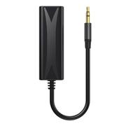 CRFFZ Filtro de ruido de 3,5 mm, cable auditivo para eliminar las perturbaciones de bucle de tierra en sistemas auditivos de coche y hogar, cancelador de ruido