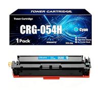 CRG-054H - Cartucho de tóner cian de alto rendimiento, 2300 páginas para Canon LBP621Cw LBP622Cdw LBP623Cdw MF641Cdw MF642Cdw MF643Cdw MF644Cdw MF645Cx, chip de reconocimiento integrado