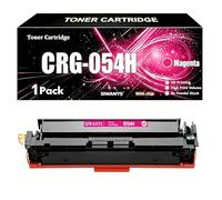 CRG-054H - Cartucho de tóner para Canon i-SENSYS MF641Cdw MF642Cdw MF643Cdw MF644Cdw MF645Cx LBP621Cw LBP622Cdw LBP623Cdw, negro de alto rendimiento, 3100 páginas a color, 2300 páginas, con chip