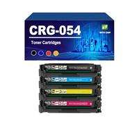 CRG054 CRG-054 Cartuchos De Tóner con Chip Compatibles con Impresoras para Canon LBP621CW LBP623CW MF641CW MF643CdW MF645Cx MF642Cdw MF644Cdw LBP622Cdw,4 Colors-1 Set