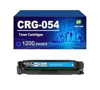 CRG054 CRG-054 Cartuchos De Tóner con Chip Compatibles con Impresoras para Canon LBP621CW LBP623CW MF641CW MF643CdW MF645Cx MF642Cdw MF644Cdw LBP622Cdw,Cyan-1 Pack