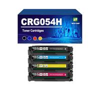 CRG054 CRG054H Cartuchos De Tóner Compatibles con Impresoras para Canon LBP621CW LBP623CW MF641CW MF643CdW MF645Cx MF642Cdw MF644Cdw Y LBP622Cdw. Alto Rendimiento,4 Colors-1 Set