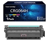 CRG064H Cartucho de Tóner de Repuesto para Canon CRG064H CRG064HK CRG064HC CRG064HY CRG064M para Canon I-SENSYS MF832Cdw I-SENSYS LBP722Cdw Impresoras con Chip,M-1 Pack