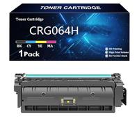 CRG064H Cartucho de Tóner de Repuesto para Canon CRG064H CRG064HK CRG064HC CRG064HY CRG064M para Canon I-SENSYS MF832Cdw I-SENSYS LBP722Cdw Impresoras con Chip,Y-1 Pack