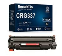 CRG337 Reemplazo de Cartucho de tóner Compatible de Alto Rendimiento para CRG337 CRG137 CRG737 con el último Chip, se Ajusta a la Impresora láser Canon mf230 MF249dw MF246dn, Negro