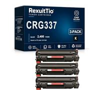 CRG337 Reemplazo de Cartucho de tóner Compatible de Alto Rendimiento para CRG337 CRG137 CRG737 con el último Chip, se Ajusta a la Impresora láser Canon mf230 MF249dw MF246dn, Negro