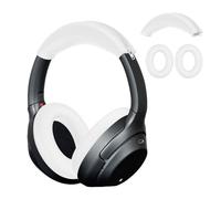 CRGANGZY Almohadillas de silicona para el haz de cabeza, almohadillas para arañazos, funda de repuesto para Sony ULT WEAR WH-ULT900N/WH-1000XM3/XM4 (blanco)