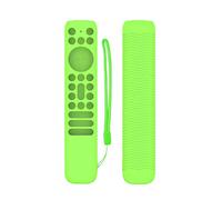 CRGANGZY Cubierta de silicona para control remoto con cordón antideslizante para control remoto de televisión, piezas de repuesto todo incluido para control remoto de voz TCL RC902V FMR1
