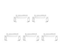 CRGANGZY N-intendoswitch Dockable Protective Cover Case Clear Protective Protective Cubra de protección contra la Carcasa de protección Anti-Scratch con 6 Ranuras para Tarjetas de Juego para