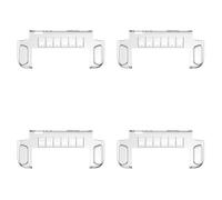 CRGANGZY N-intendoswitch Dockable Protective Cover Case Clear Protective Protective Cubra de protección contra la Carcasa de protección Anti-Scratch con 6 Ranuras para Tarjetas de Juego para