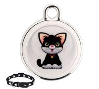 CRGANGZY Rastreador de mascotas - Seguimiento de ubicación global en tiempo real para rastreador de gatos, rastreador de perros, llaves, bolsos, ancianos y equipaje, compatible con teléfonos iOS y