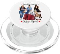 Criado en América Mujeres Mitad chilenas Nacidas en raíces de Chile PopSockets PopGrip para MagSafe