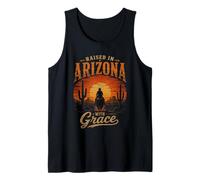 Criado en Arizona con Gracia Western Camiseta sin Mangas