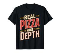 Criado En Chicago Deep Dish Pizza Purista del De Debate Juez Camiseta