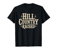 Criado En El Texas Hill Country Orgullo Texano Identidad Camiseta