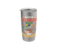 Criado en Feijoada Churrasco Brazilian Food Design Vaso térmico de acero inoxidable de doble pared