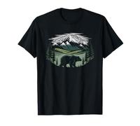 Criado En Montana Big Sky Camiseta