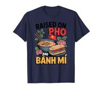 Criado en Pho Banh Mi Vietnamese Food Design Camiseta